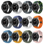 Dây đồng hồ silicone vân sóng khóa ngược, dành cho Samsung Galaxy Watch 7 / 6 / 5 / 4