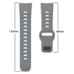 Dây đồng hồ silicone vân sóng khóa ngược, dành cho Samsung Galaxy Watch 7 / 6 / 5 / 4