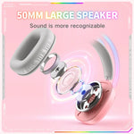 Tai nghe chơi game thể thao điện tử ONIKUMA X33 gắn đầu với đèn RGB, chiều dài cáp: 2m, X33