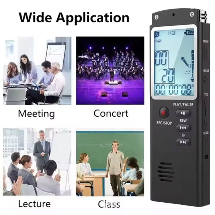 Máy ghi âm giảm tiếng ồn HD thông minh T60, máy nghe nhạc MP3, T60