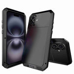 Ốp lưng điện thoại kim loại RedPepper chống ba lớp, dành cho iPhone 17 Pro Max, iPhone 17 Pro, iPhone 17, iPhone Air, iPhone 16 Pro Max, iPhone 16 Pro, iPhone 16 Plus, iPhone 16