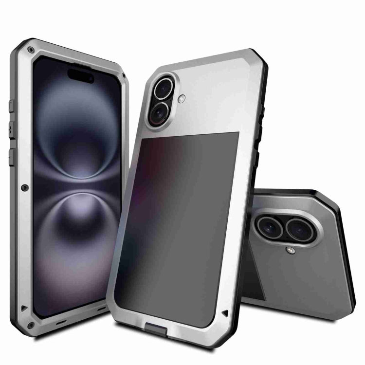 Ốp lưng điện thoại kim loại RedPepper chống ba lớp, dành cho iPhone 17 Pro Max, iPhone 17 Pro, iPhone 17, iPhone Air, iPhone 16 Pro Max, iPhone 16 Pro, iPhone 16 Plus, iPhone 16