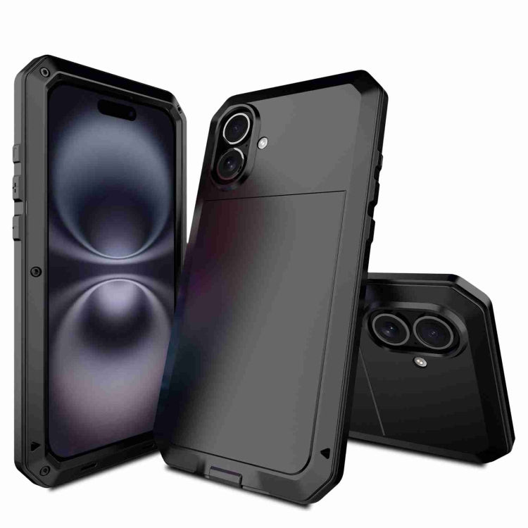 Ốp lưng điện thoại kim loại RedPepper chống ba lớp, dành cho iPhone 17 Pro Max, iPhone 17 Pro, iPhone 17, iPhone Air, iPhone 16 Pro Max, iPhone 16 Pro, iPhone 16 Plus, iPhone 16