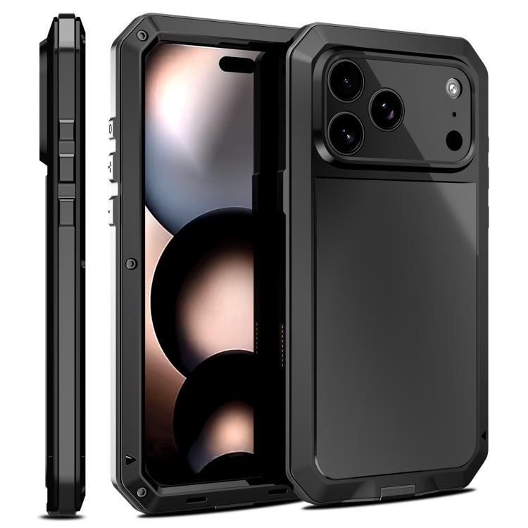 Ốp lưng điện thoại kim loại RedPepper chống ba lớp, dành cho iPhone 17 Pro Max, iPhone 17 Pro, iPhone 17, iPhone Air, iPhone 16 Pro Max, iPhone 16 Pro, iPhone 16 Plus, iPhone 16