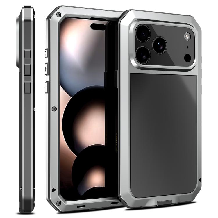 Ốp lưng điện thoại kim loại RedPepper chống ba lớp, dành cho iPhone 17 Pro Max, iPhone 17 Pro, iPhone 17, iPhone Air, iPhone 16 Pro Max, iPhone 16 Pro, iPhone 16 Plus, iPhone 16