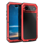 Ốp lưng điện thoại kim loại RedPepper chống ba lớp, dành cho iPhone 17 Pro Max, iPhone 17 Pro, iPhone 17, iPhone Air, iPhone 16 Pro Max, iPhone 16 Pro, iPhone 16 Plus, iPhone 16