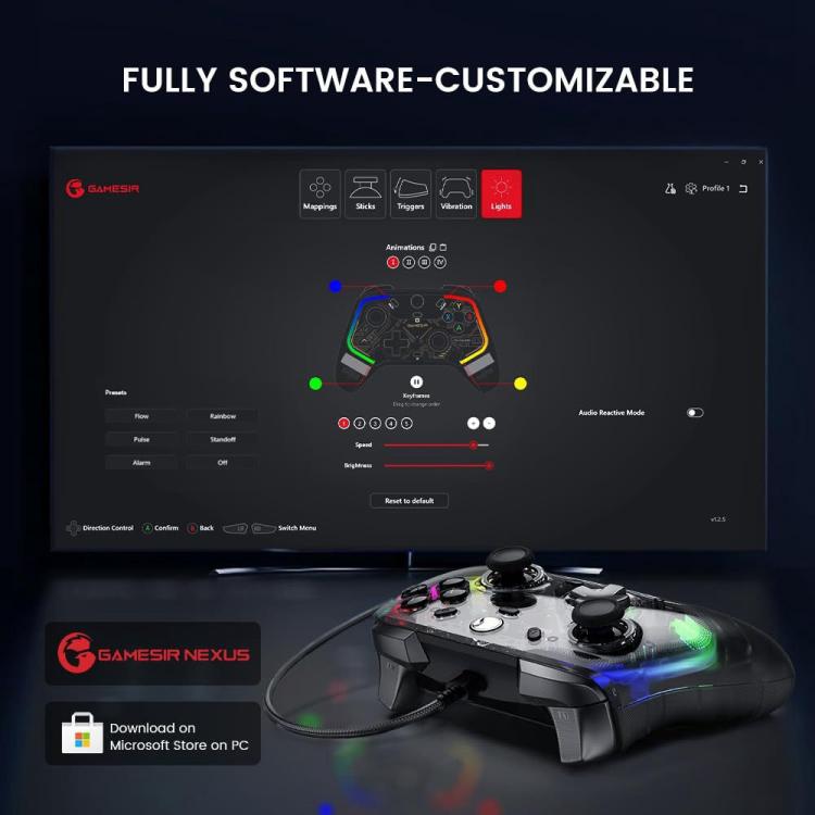 Tay cầm chơi game có dây GameSir Kaleid cho Xbox