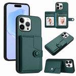 Ốp lưng điện thoại chống trộm RFID dạng túi đựng thẻ có nút bấm, dành cho iPhone 17 Pro Max, iPhone 17 Pro, iPhone 17, iPhone Air, iPhone 16 Pro Max, iPhone 16 Pro, iPhone 16 Plus, iPhone 16