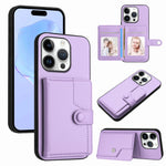Ốp lưng điện thoại chống trộm RFID dạng túi đựng thẻ có nút bấm, dành cho iPhone 17 Pro Max, iPhone 17 Pro, iPhone 17, iPhone Air, iPhone 16 Pro Max, iPhone 16 Pro, iPhone 16 Plus, iPhone 16