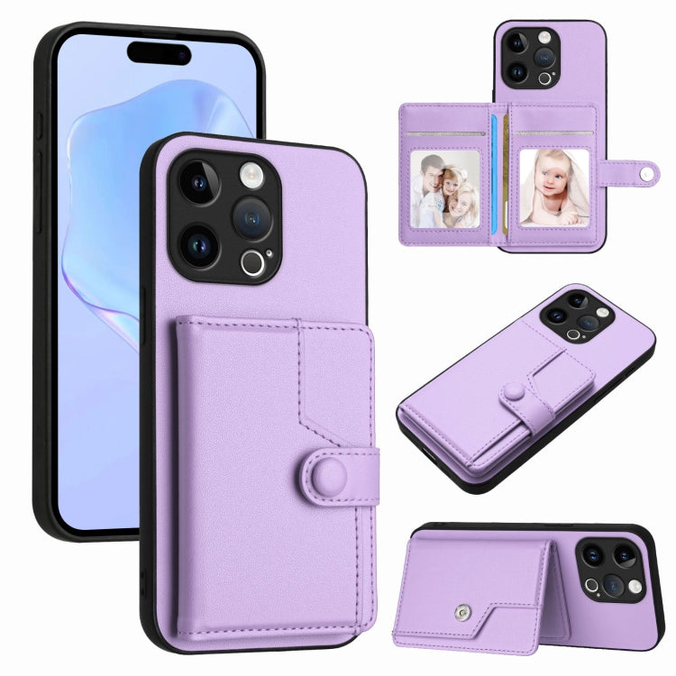 Ốp lưng điện thoại chống trộm RFID dạng túi đựng thẻ có nút bấm, dành cho iPhone SE 2022 / 2020, iPhone 13 Pro Max, iPhone 13 Pro, iPhone 13, iPhone 13 mini, iPhone 12, iPhone 12 Pro Max, iPhone 12 Pro