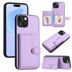 Ốp lưng điện thoại chống trộm RFID dạng túi đựng thẻ có nút bấm, dành cho iPhone SE 2022 / 2020, iPhone 13 Pro Max, iPhone 13 Pro, iPhone 13, iPhone 13 mini, iPhone 12, iPhone 12 Pro Max, iPhone 12 Pro