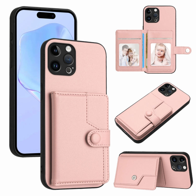Ốp lưng điện thoại chống trộm RFID dạng túi đựng thẻ có nút bấm, dành cho iPhone SE 2022 / 2020, iPhone 13 Pro Max, iPhone 13 Pro, iPhone 13, iPhone 13 mini, iPhone 12, iPhone 12 Pro Max, iPhone 12 Pro