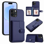Ốp lưng điện thoại chống trộm RFID dạng túi đựng thẻ có nút bấm, dành cho iPhone SE 2022 / 2020, iPhone 13 Pro Max, iPhone 13 Pro, iPhone 13, iPhone 13 mini, iPhone 12, iPhone 12 Pro Max, iPhone 12 Pro