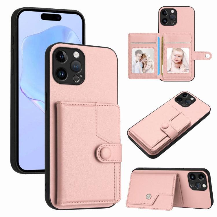Ốp lưng điện thoại chống trộm RFID dạng túi đựng thẻ có nút bấm, dành cho iPhone SE 2022 / 2020, iPhone 13 Pro Max, iPhone 13 Pro, iPhone 13, iPhone 13 mini, iPhone 12, iPhone 12 Pro Max, iPhone 12 Pro