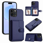 Ốp lưng điện thoại chống trộm RFID dạng túi đựng thẻ có nút bấm, dành cho iPhone SE 2022 / 2020, iPhone 13 Pro Max, iPhone 13 Pro, iPhone 13, iPhone 13 mini, iPhone 12, iPhone 12 Pro Max, iPhone 12 Pro