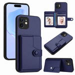 Ốp lưng điện thoại chống trộm RFID dạng túi đựng thẻ có nút bấm, dành cho iPhone 12 mini, iPhone 11 Pro Max, iPhone 11, iPhone 11 Pro, iPhone XS / X, iPhone XR, iPhone XS Max, iPhone 8 Plus / 7 Plus