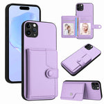 Ốp lưng điện thoại chống trộm RFID dạng túi đựng thẻ có nút bấm, dành cho iPhone 12 mini, iPhone 11 Pro Max, iPhone 11, iPhone 11 Pro, iPhone XS / X, iPhone XR, iPhone XS Max, iPhone 8 Plus / 7 Plus
