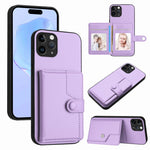 Ốp lưng điện thoại chống trộm RFID dạng túi đựng thẻ có nút bấm, dành cho iPhone 12 mini, iPhone 11 Pro Max, iPhone 11, iPhone 11 Pro, iPhone XS / X, iPhone XR, iPhone XS Max, iPhone 8 Plus / 7 Plus