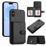 Ốp lưng điện thoại chống trộm RFID dạng túi đựng thẻ có nút bấm, dành cho iPhone 12 mini, iPhone 11 Pro Max, iPhone 11, iPhone 11 Pro, iPhone XS / X, iPhone XR, iPhone XS Max, iPhone 8 Plus / 7 Plus