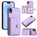 Ốp lưng điện thoại chống trộm RFID dạng túi đựng thẻ có nút bấm, dành cho iPhone 12 mini, iPhone 11 Pro Max, iPhone 11, iPhone 11 Pro, iPhone XS / X, iPhone XR, iPhone XS Max, iPhone 8 Plus / 7 Plus