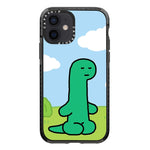 Simple Illustration Pattern Full Coverage Phone Case, For iPhone 12