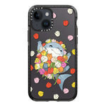 Simple Illustration Pattern Full Coverage Phone Case, For iPhone 14