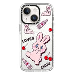 Simple Illustration Pattern Full Coverage Phone Case, For iPhone 14