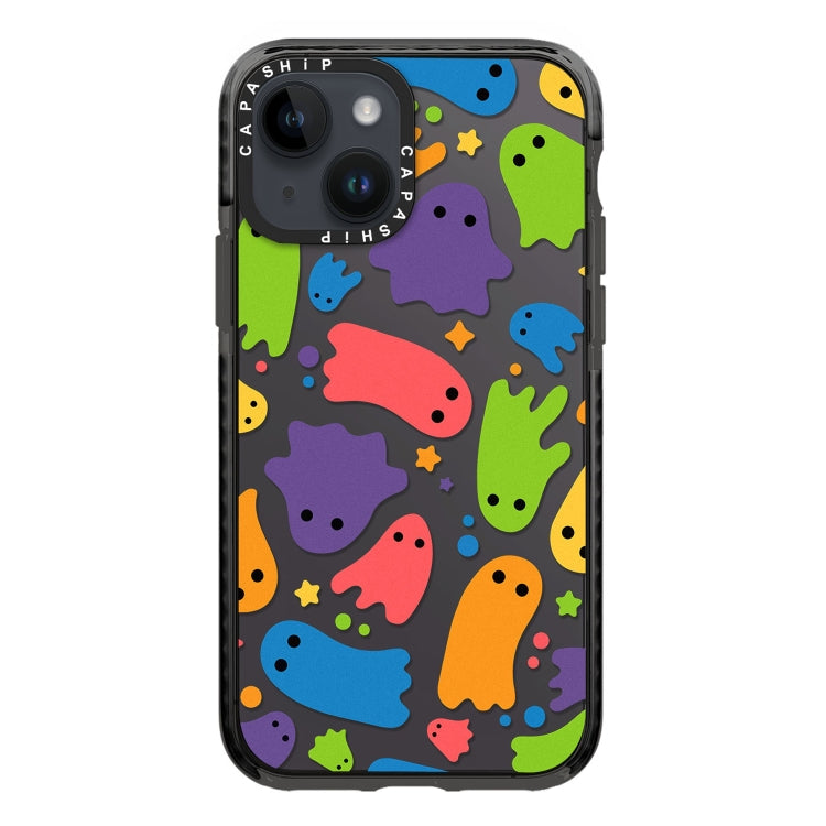 Simple Illustration Pattern Full Coverage Phone Case, For iPhone 14 Plus