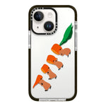 Simple Illustration Pattern Full Coverage Phone Case, For iPhone 15 Plus