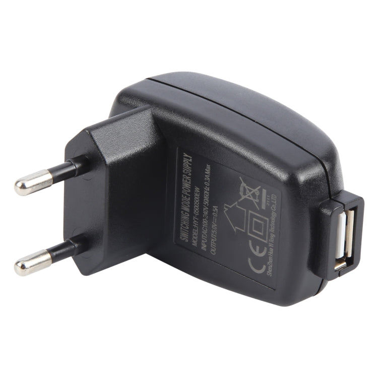 Bộ chuyển đổi nguồn cổng USB HYT-0500500EW 5V 1A, 5V 1A, phích cắm EU