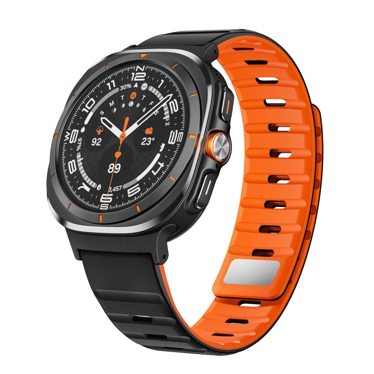 Dây đồng hồ silicone nam châm, dành cho Samsung Galaxy Watch Ultra 47mm / Ultra 2025