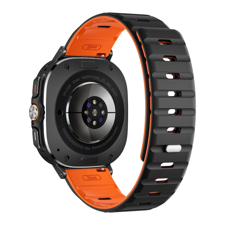 Dây đồng hồ silicone nam châm, dành cho Samsung Galaxy Watch Ultra 47mm / Ultra 2025