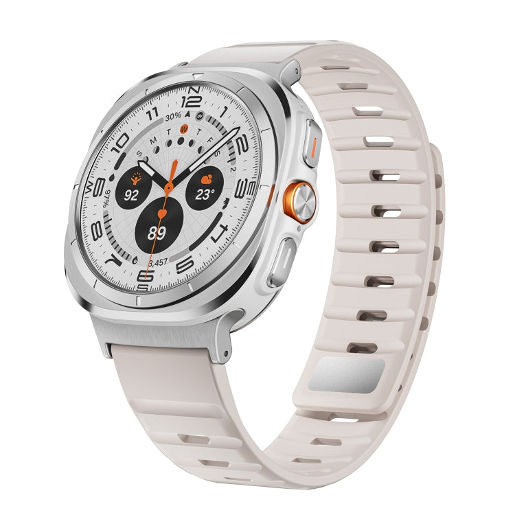 Dây đồng hồ silicone nam châm, dành cho Samsung Galaxy Watch Ultra 47mm / Ultra 2025