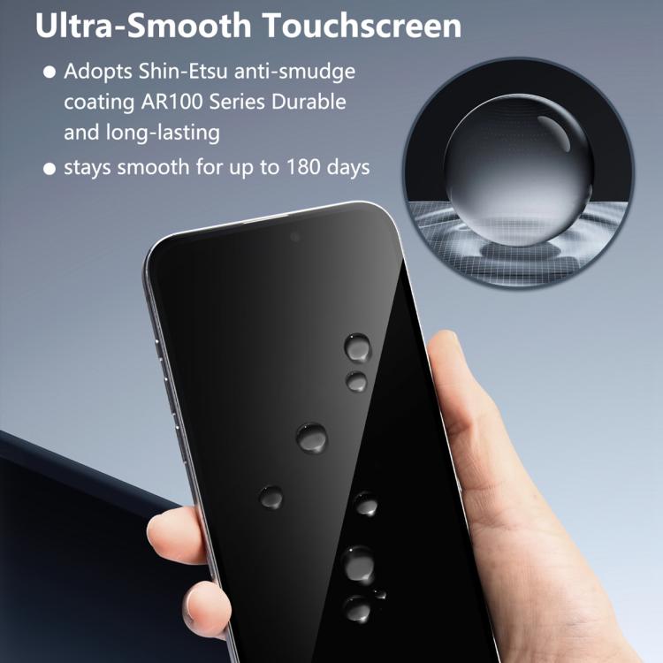 Miếng dán kính cường lực HD toàn màn hình 2.5D dòng Knight của JOYROOM, dành cho iPhone 17 Pro Max, iPhone 17 Pro, iPhone 17, iPhone Air, iPhone 15 Pro Max, iPhone 15 Pro