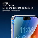 Miếng dán kính cường lực HD toàn màn hình 2.5D dòng Knight của JOYROOM, dành cho iPhone 17 Pro Max, iPhone 17 Pro, iPhone 17, iPhone Air, iPhone 15 Pro Max, iPhone 15 Pro