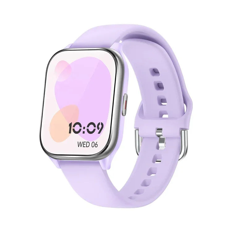 Đồng hồ thông minh KT73S màn hình vuông 1.85 inch gọi Bluetooth, đo nhịp tim / huyết áp / oxy trong máu / sức khỏe nữ / theo dõi giấc ngủ