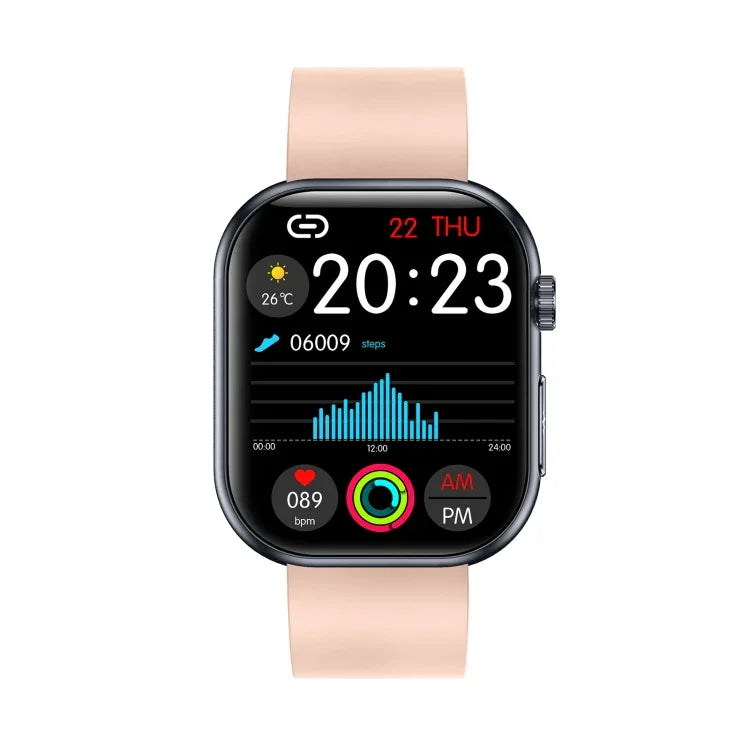 Đồng hồ thông minh màn hình AMOLED 1.95 inch ET587, Theo dõi điện tâm đồ ECG / Đường huyết
