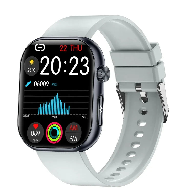 Đồng hồ thông minh màn hình AMOLED 1.95 inch ET587, Theo dõi điện tâm đồ ECG / Đường huyết