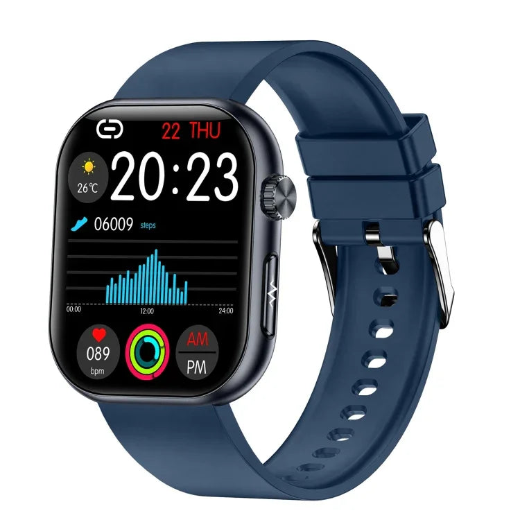 Đồng hồ thông minh màn hình AMOLED 1.95 inch ET587, Theo dõi điện tâm đồ ECG / Đường huyết