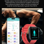 Đồng hồ thông minh màn hình AMOLED 1.95 inch ET587, Theo dõi điện tâm đồ ECG / Đường huyết