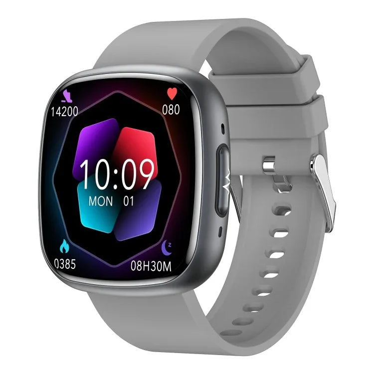 Đồng hồ thông minh màn hình vuông IPS 1.75 inch ET593, Theo dõi điện tâm đồ ECG / Đường huyết