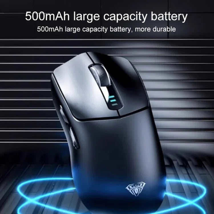 AULA SC580 Chuột chơi game không dây ba chế độ có dây/2.4G/Bluetooth 10000DPI