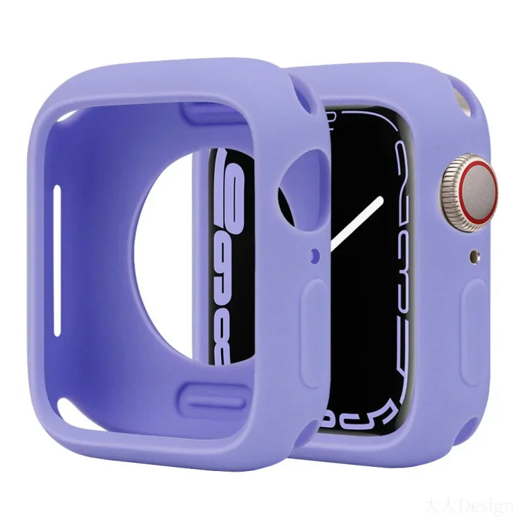 Ốp đồng hồ silicone Candy nửa che phủ, dành cho Apple Watch Series 38mm / 40mm