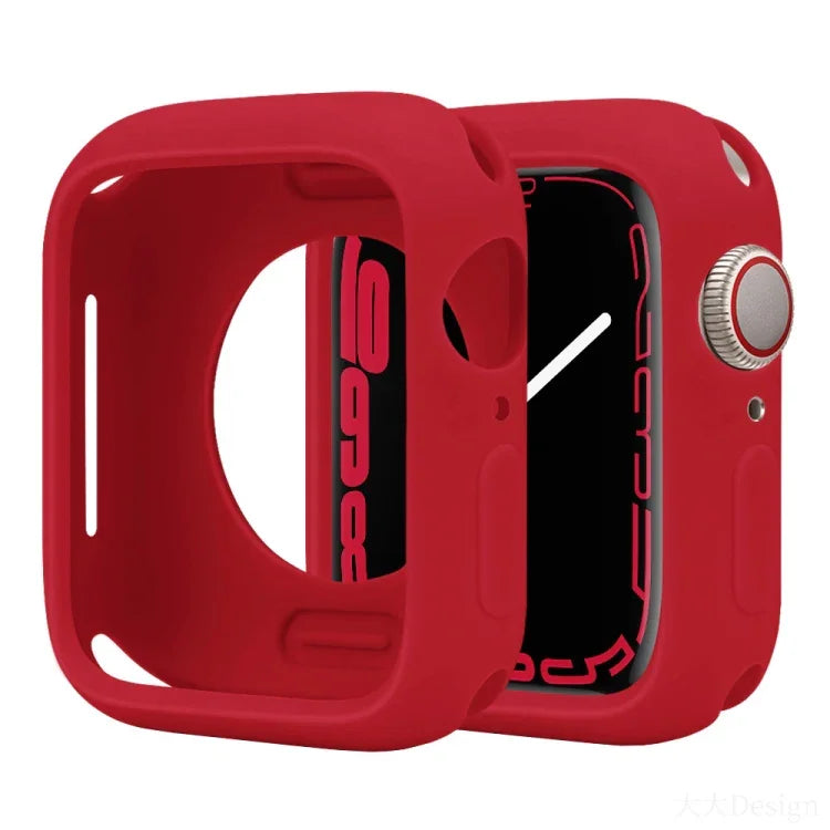 Ốp đồng hồ silicone Candy nửa che phủ, dành cho Apple Watch Series 38mm / 40mm