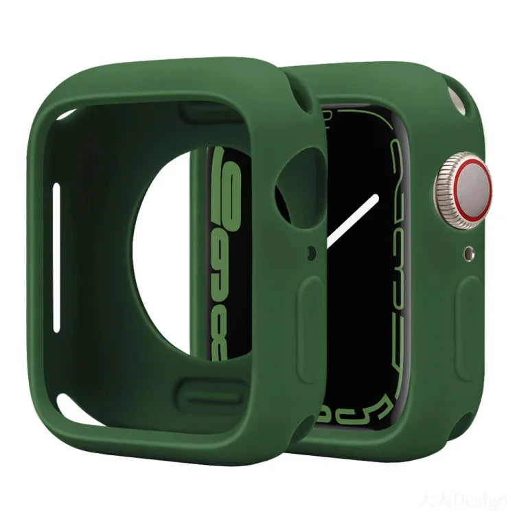 Ốp đồng hồ silicone Candy nửa che phủ, dành cho Apple Watch Series 38mm / 40mm