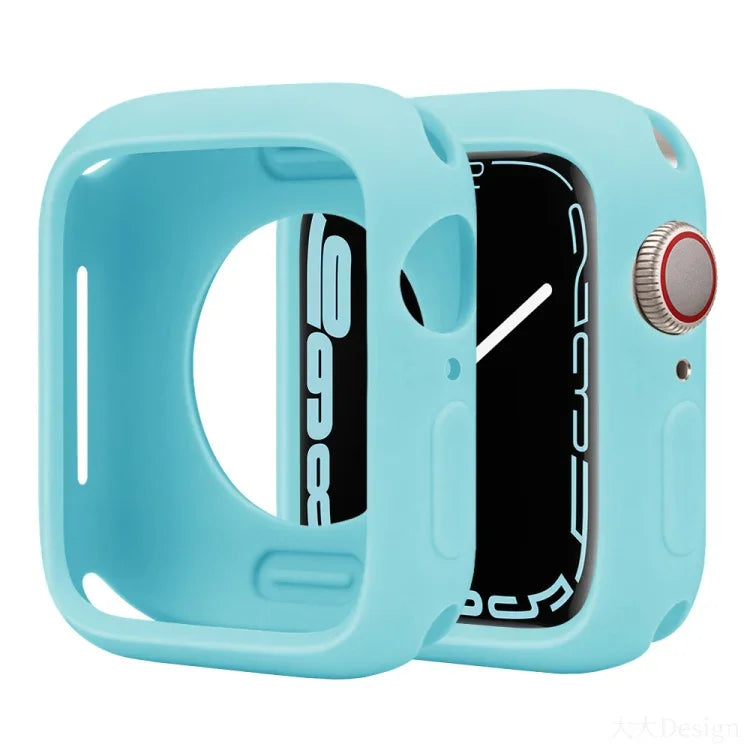 Ốp đồng hồ silicone Candy nửa che phủ, dành cho Apple Watch Series 38mm / 40mm