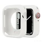 Ốp đồng hồ silicone Candy che phủ một nửa, dành cho Apple Watch Series 41mm