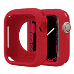 Ốp đồng hồ silicone Candy che phủ một nửa, dành cho Apple Watch Series 41mm