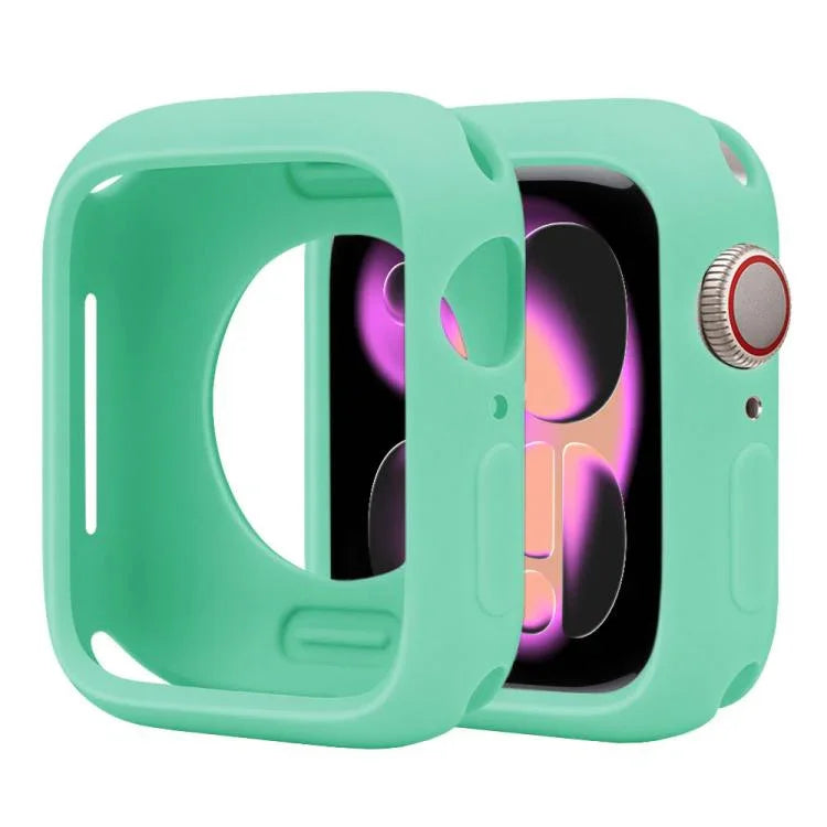 Ốp đồng hồ silicone Candy nửa che phủ, dành cho Apple Watch Series 11 / 10 46mm