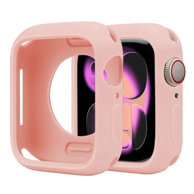 Ốp đồng hồ silicone Candy nửa che phủ, dành cho Apple Watch Series 11 / 10 46mm